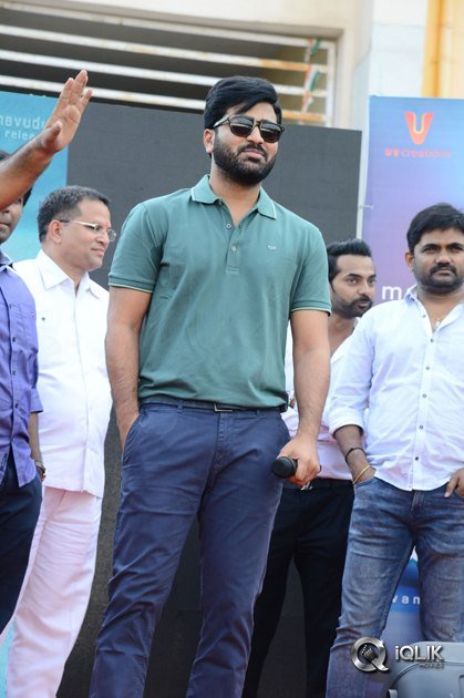 Mahanubhavudu-Title-Song-Lyrical-Video-Launch-at-St-Mary-College